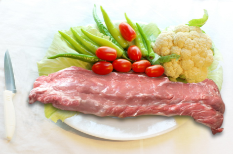 大里脊（三號肉）