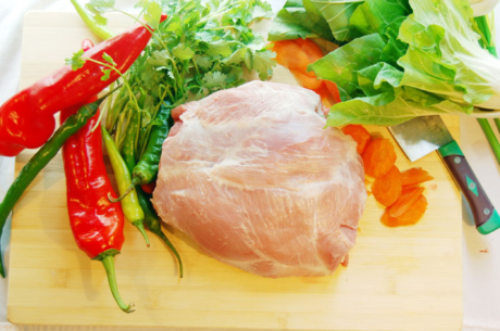 后腿肌肉（四號肉）